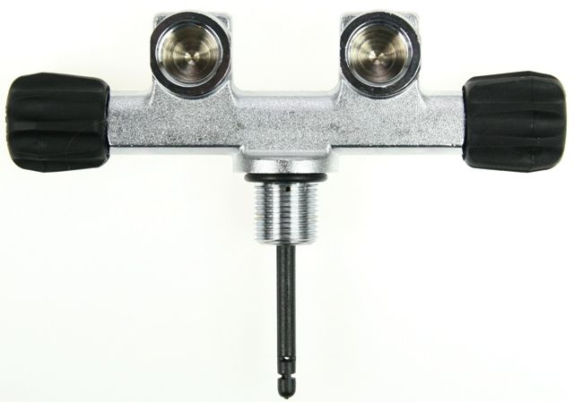 Tecline Twin valve 232 Bar, G5/8"-0