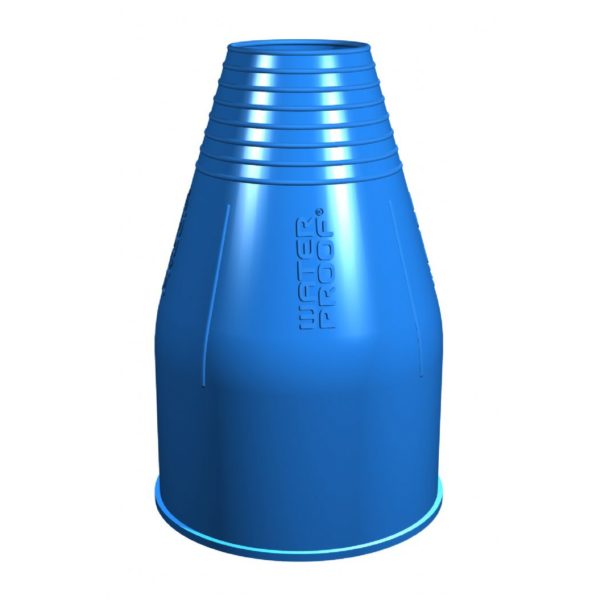 Armmansjett Waterproof blå silicon L-0