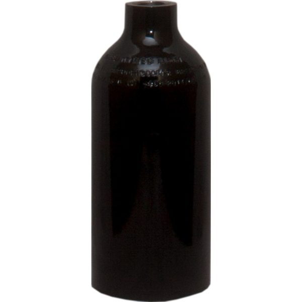 Alu flaske svart 1L u/kran-0