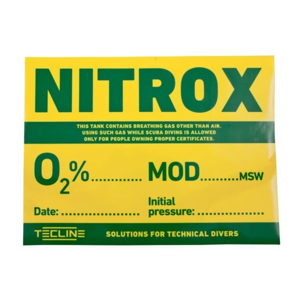 Klistremerke, Nitrox Tecline-0