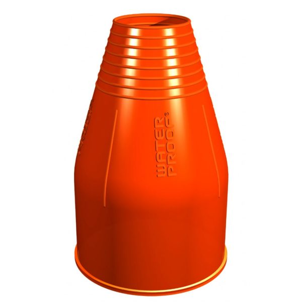 Armmansjett Waterproof orange silicon S-0