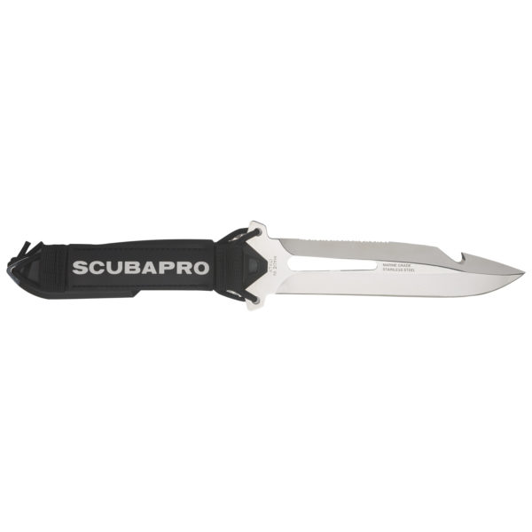 Scubapro TK15, sort, 15cm rustfritt stål-0